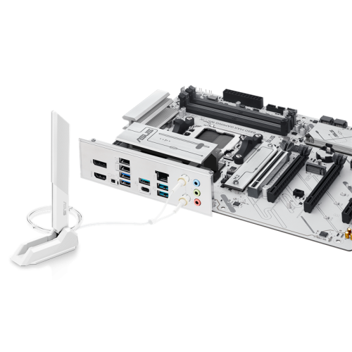 ASUS B850 MAX GAMING WIFI W, AM5, B850, 4*DDR5,  4*SATA, 3*M.2, 5*USB 3.2, 2*USB 2.0, Type-C, 5*PCIx16, DP+HDMI, ATX; 90MB1M10-M0EAY0