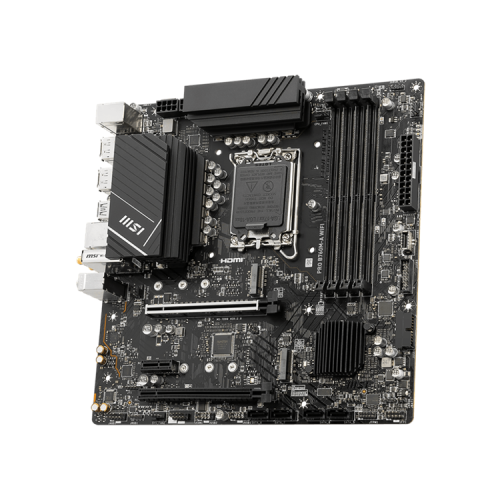 MSI PRO B760M-A WIFI DDR5 s1700,4DDR5,2PCI-Ex16,1PCI-Ex1,2M.2,4SATA3,2USB3.2 Gen2,MicroATX, RTL