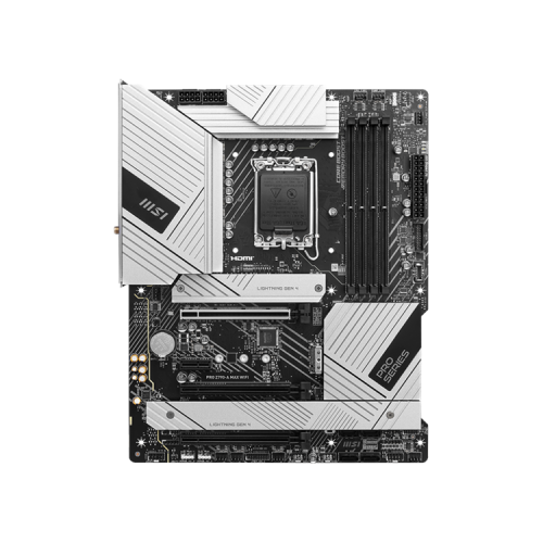 MSI PRO Z790-A MAX WIFI, Z790, LGA1700, 4DDR5, 3PCIEx16,1PCIEx1,4M.2,6SATA3,1USB3.2 Gen2X2,4U