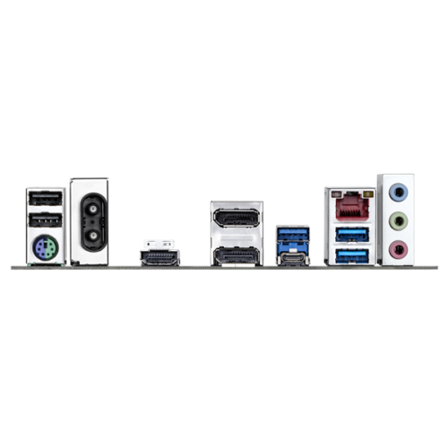 GIGABYTE B760M DS3H WF6E GEN5, LGA1700, B760, 4*DDR5, 4*SATA, 2*M.2, 3*USB 3.2, 2*USB 2.0, Type-C, 1*PCIx16, 2*PCIx1, HDMI+2*DP, mATX