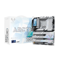 MAXSUN MS-iCraft Z890 ARCTIC, LGA1851, Z890, 4*DDR5, 4*SATA3, 4*M.2, USB 3.2, USB 2.0, Type-C, 4*PCIEx16, HDMI+DP, ATX