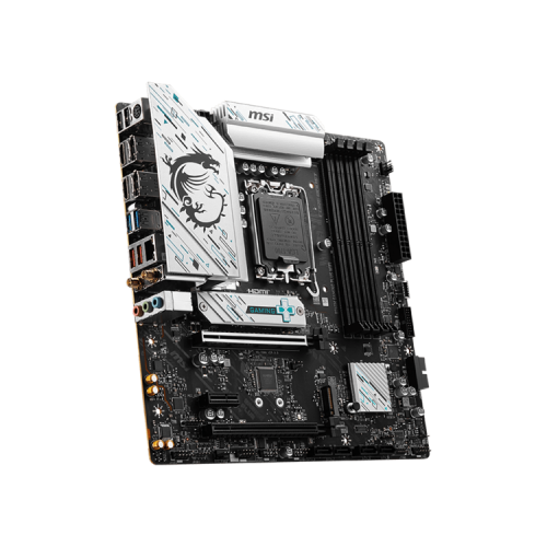 MSI B760M GAMING PLUS WIFI,B760,LGA1700,4DDR5,2PCI-Ex16,1PCI-Ex1,2M.2,4SATA3,2USB3.2 Gen2,7US