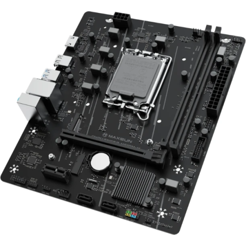 MAXSUN MS-Challenger H610M-H V1, LGA1700, H610, 2*DDR4, 3*SATA3, M.2, 2*USB 3.2, 4*USB 2.0, 1*PCIEx16, 1*PCIEx1, HDMI,  mATX