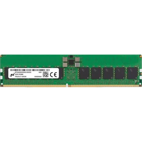 Micron DDR5 RDIMM 32GB 2Rx8 4800 MHz ECC Registered MTC20F2085S1RC48BA1, 1 year, OEM