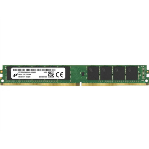 Micron DDR4 ECC VLP UDIMM 32GB 2Rx8 3200 MHz ECC VLP (very low profile) MTA18ADF4G72AZ-3G2, 1 year