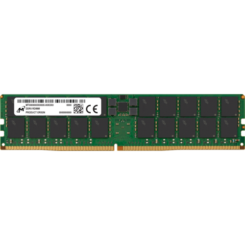 Micron DDR5 RDIMM 128GB 2Rx4 5600 MHz ECC Registered MTC40F2047S1RC56BB1, 1 year, OEM