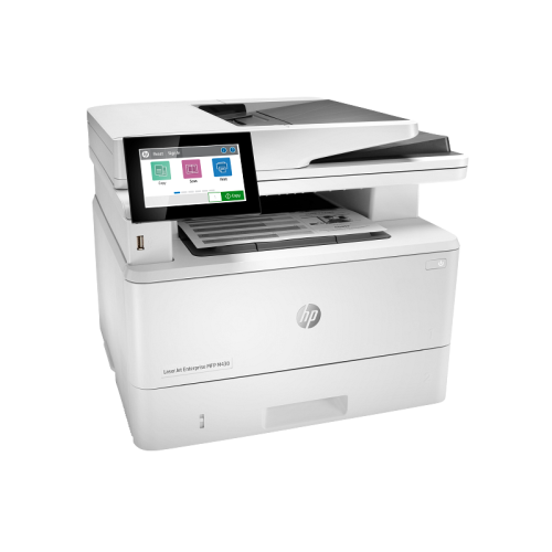 HP LaserJet Enterprise MFP M430f  (p/c/s/f, A4, 1200dpi, 38ppm (40 HP high speed), 2Gb, 2trays 100+250, ADF 50, USB/GigEth, Duplex, отсутствует кабель питания, 3PZ55A#BGM)