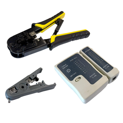 Набор инструментов для изготовления и тестирования патч-кордов