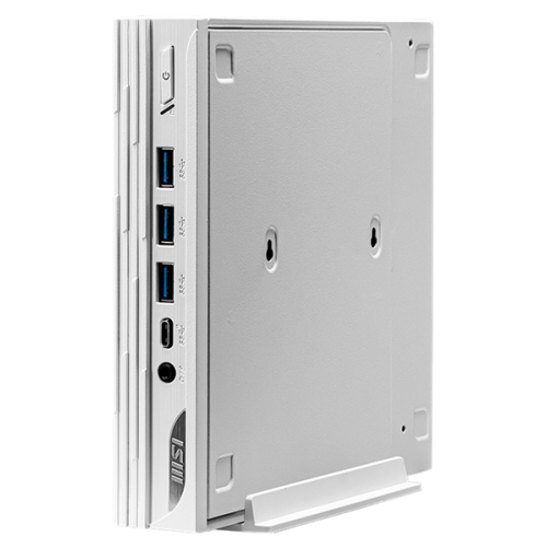 MSI Pro DP10 12M Mini Core i3-1215U (1.2GHz), 16Gb (8GBx2) DDR4 SO-DIMM, 512GB SSD M.2, Intel Graphics, noDVD, WiFi, BT, 120W, VESA, VGA, noOS, 1y war-ty, White