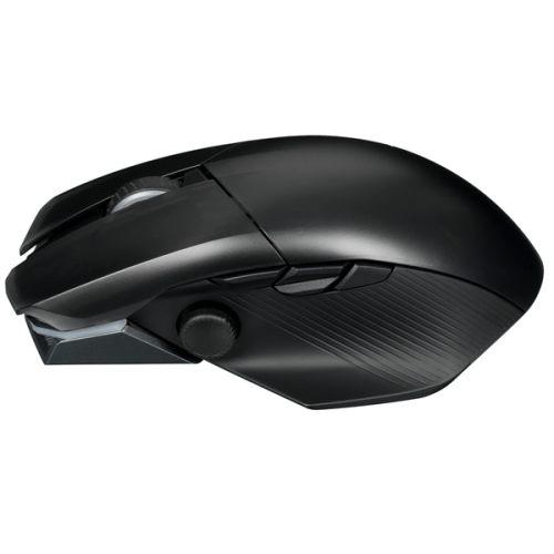 ASUS ROG CHAKRAM X ORIGIN, 123g, 2.4GHz RF, Bluetooth 5.2, 36K DPI sensor, 11 programmable buttons, Black