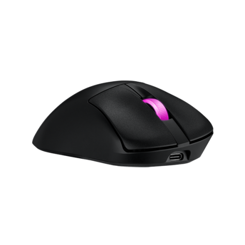 ASUS ROG KERIS II ORIGIN, 54g, Wired, 2.4GHz RF, Bluetooth 5.1, 42K DPI sensor, 5 Programmable Buttons, Black