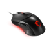 Gaming Mouse MSI CLUTCH GM08, Wired, DPI 3200 (max. 4200 by software), Red lighting, Adjustable Weight system, 92g (w/o weights & cable), black