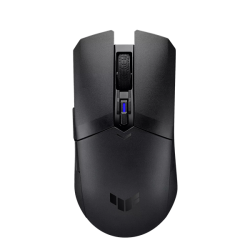 ASUS TUF GAMING M4 WIRELESS, 62g, 2.4GHz RF, Bluetooth 5.1, 12K DPI sensor, 6 Programmable Button, Black