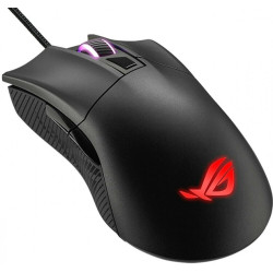 ASUS ROG GLADIUS II CORE, 92,5g, Wired, 6,2K DPI Sensor, 6 Programmable Buttons, Black