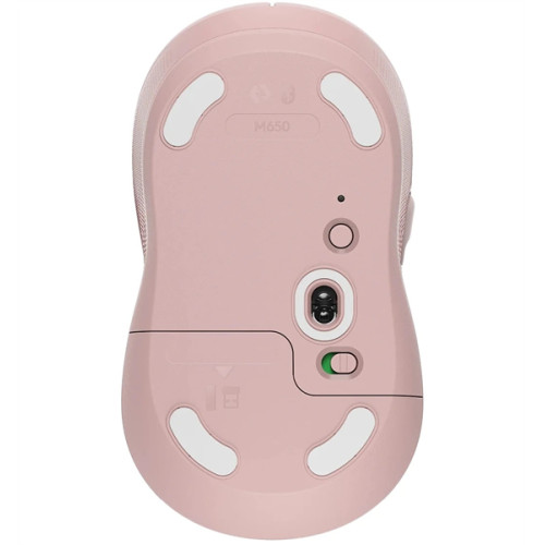 Logitech Wireless Mouse Signature M650, Rose, Bluetooth, Logitech Bolt [910-006254]