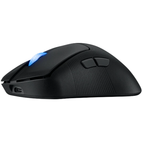 ASUS ROG KERIS II WIRELESS ACE, 54g, 2.4GHz RF, Bluetooth, 42K DPI Sensor, 5 Programmable Buttons, Black