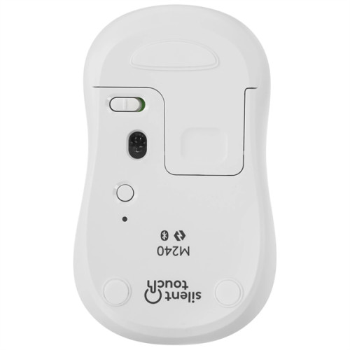 Logitech Wireless M240 Mouse, SILENT, BLUETOOTH, Off White [910-007120]