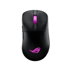 ASUS ROG KERIS II ORIGIN, 54g, Wired, 2.4GHz RF, Bluetooth 5.1, 42K DPI sensor, 5 Programmable Buttons, Black