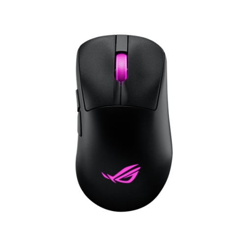 ASUS ROG KERIS II ORIGIN, 54g, Wired, 2.4GHz RF, Bluetooth 5.1, 42K DPI sensor, 5 Programmable Buttons, Black