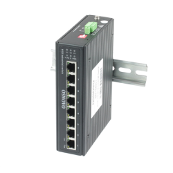 OSNOVO SW-70800-I Промышленный коммутатор Gigabit Ethernet на 8GE RJ45 портов. Порты: 8 x GE (10/100/1000Base-T). Встроенная грозозащита 6кВ. Питание: 3 x входа DC12-57V(6W). БП в комплект НЕ входит.