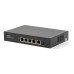 (4084) SKAT PoE-4E-1G-1S коммутатор PoE Plus, мощность 80Вт, порты: 4-Ethernet, 1-Uplink, 1-SFP