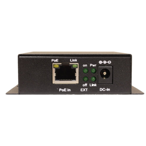 OSNOVO SW-8030/D PoE удлинитель/ коммутатор Gigabit Ethernet на 3 RJ45 порта. Порты: 2 х GE (10/100/1000 Base-T) с поддержкой PoE (до 28W) + 1 x GE (10/100/1000 Base-T) Uplink с поддержкой питания по