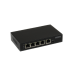 OSNOVO SW-8050/D PoE Коммутатор/удлинитель Gigabit Ethernet на 5 портов c питанием по PoE. Расстояние передачи данных + PoE - 100м. Порты: 4 х GE (10/100/1000 Base-T) с поддержкой PoE, GE (10/100/1000
