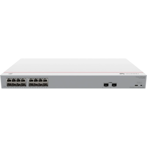 HUAWEI eKit S110-16LP2SR (16*10/100/1000BASE-T ports, 2*GE SFP ports, PoE+ 124W, AC power)