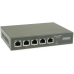 OSNOVO SW-5D-1 Коммутатор 2.5G Ethernet на 5 RJ45 портов. Порты: 5 x 2.5G (10/100/1000/2500Base-TX). Auto MDI/MDIX. Встроенная грозозащита 3кВ. В комплекте БП DC12V(2A). Размеры (ШхВхГ): 160x31x112мм.