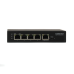 OSNOVO SW-8050/D PoE Коммутатор/удлинитель Gigabit Ethernet на 5 портов c питанием по PoE. Расстояние передачи данных + PoE - 100м. Порты: 4 х GE (10/100/1000 Base-T) с поддержкой PoE, GE (10/100/1000