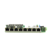 OSNOVO SW-80800/IC-P Бескорпусной промышленный PoE коммутатор на 8 портов. Порты: 1 x GE (10/100/1000Base-T) с PoE BT (до 90W); 7 x GE (10/100/1000Base-T) с PoE (до 30W). Встроенная грозозащита. Соотв