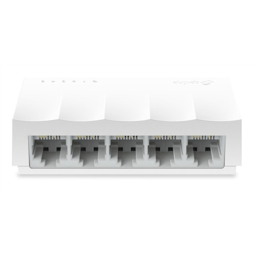 TP-Link LS1005, 5-портовый 10/100 Мбит/с неуправляемый коммутатор, 5 портов RJ45 10/100 Мбит/с, пластиковый корпус