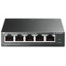 TP-Link TL-SF1005LP, 5-портовый 10/100 Мбит/с неуправляемый коммутатор с 4 портами PoE, металлический корпус, бюджет PoE — 41 Вт. TP-Link TL-SF1005LP, 5-портовый 10/100 Мбит/с неуправляемый коммутатор с 4 портами PoE, металлический корпус, бюджет PoE — 41 Вт.