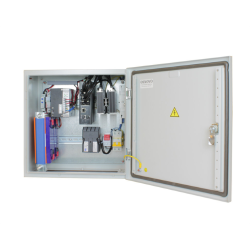 OSNOVO OS-44TB3(SW-60812/I) Уличный коммутатор с термостабилизацией, грозозащитой и резервным питанием на базе уличной станции OSNOVO OS-44TB1. Порты: 6 x FE (10/100Base-T) с PoE (до 30W) + 2 x FE (10