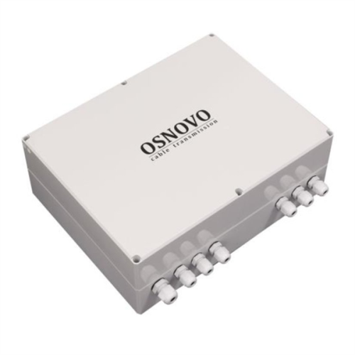 OSNOVO SW-80402-W(port 60W) Уличный PoE коммутатор Gigabit Ethernet на 6 портов. Порты: 4 x GE (10/100/1000Base-T) с PoE (до 60W) + 2 x GE SFP (1000Base-X). Соответствует стандартам PoE IEEE 802.3af/a