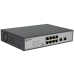 ORIGO Неуправляемый PoE-коммутатор, 8x1000Base-T PoE, 2x1000Base-T, PoE-бюджет 120 Вт, PoE до 250 м, комплект для установки в 19