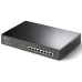TP-Link TL-SG1008P, 8-портовый гигабитный настольный PoE коммутатор, 8 гигабитных портов RJ45 + 4 порта PoE, IEEE 802.3af, бюджет PoE 53 Вт, стальной корпус