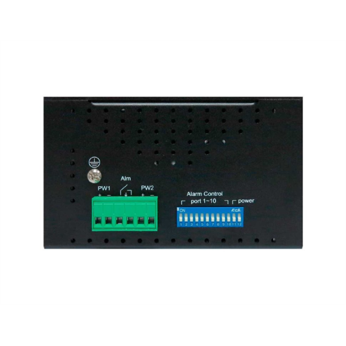 OSNOVO SW-80822/IR Промышленный PoE коммутатор Gigabit Ethernet на 10 портов. Порты: 2 x GE (10/100/1000Base-T) с PoE BT (до 90W) + 6 x GE (10/100/1000Base-T) с PoE (до 30W) + 2 x GE RJ45 (10/100/1000