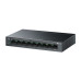 TP-Link LS109P, Настольный коммутатор с 9 портами 10/100 Мбит/с (8 портов PoE+), 802.3af/at, бюджет PoE — 63 Вт, до 250 метров