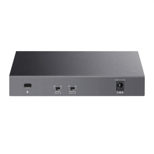 TP-Link LS108GP, 8-Port Gigabit Desktop Switch with 8-Port PoE+, 62 W, 250m