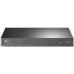 TP-Link TL-SG1210P, 10-портовый гигабитный настольный коммутатор,8 гигабитных портов PoE+, 1 гигабитный порт без PoE, 1 гигабитный SFP-слот802.3at/af, бюджет PoE: 63 Вт, стальной настольный корпус