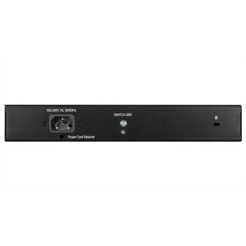 D-Link Unmanaged Switch 8x1000Base-T PoE, PoE Budget 125W, metal case