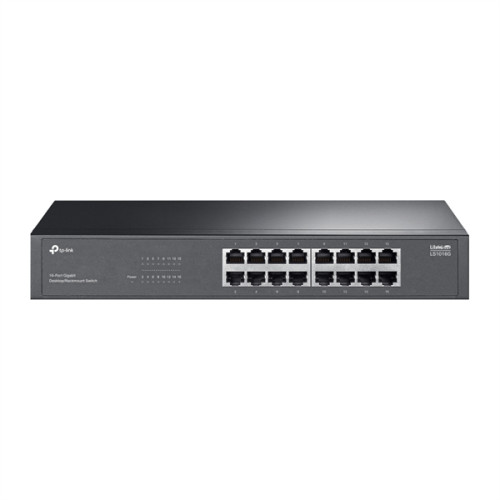 TP-Link LS1016G, 16-Port Gigabit Desktop/Rackmount Switch