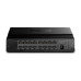 TP-Link TL-SF1016D, 16-портовый 10/100 Мбит/с настольный коммутатор, 16 портов RJ45 10/100 Мбит/с, пластиковый корпус