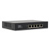 (4070)SKAT PoE-4E-1G коммутатор PoE Plus, мощность 80Вт, порты: 4-Ethernet, 1-Uplink