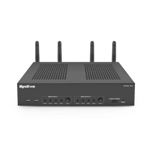 Коммутатор презентационный 2x USB-C, 2x HDMI входы | 2x HDMI выходы | USB 3.0 | Беспроводное видео и USB