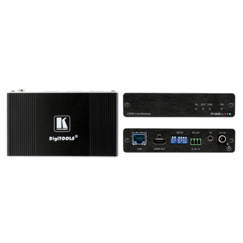 Kramer TP-583Rxr Приёмник HDMI, RS-232 и ИК по витой паре HDBaseT с увеличенным расстоянием передачи; до 200 м, поддержка 4К60 4:4:4
