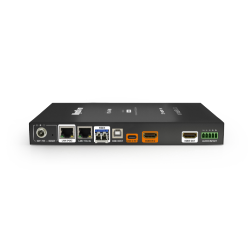 Передатчик NetworkHD 500 серии 4K60 4:4:4 JPEG2000 с HDMI и USB-C входами, поддержка Dante AV