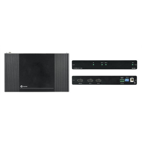 Kramer VM-2H2 Усилитель-распределитель 1:2 HDMI UHD; поддержка 4K60 4:4:4, HDMI 2.0