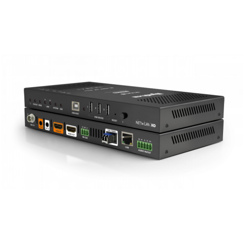 4K60 444 10GbE SDVoE трансивер, Оптика, поддержка видеостены и многооконого отображения